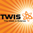 This Week in Science podcast TWIS logo orange square