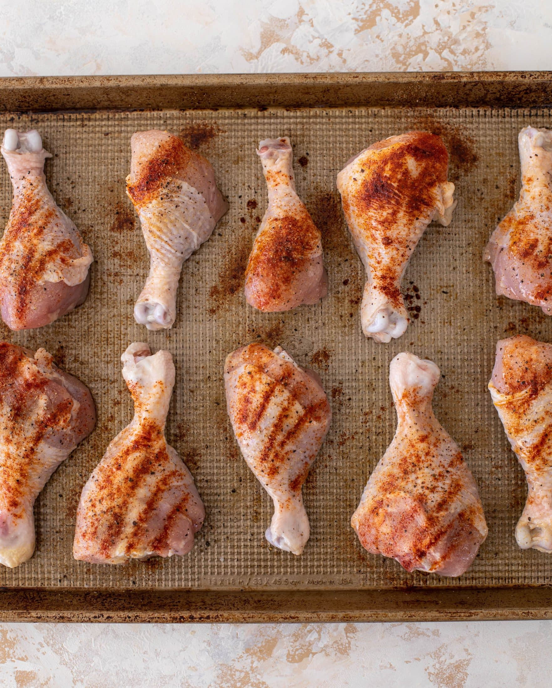 baked BBQ chicken drumsticks