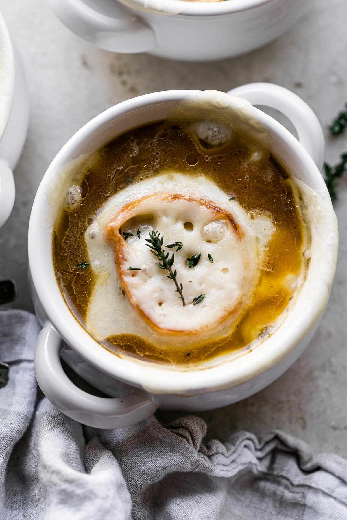 French Onion Chicken Soup