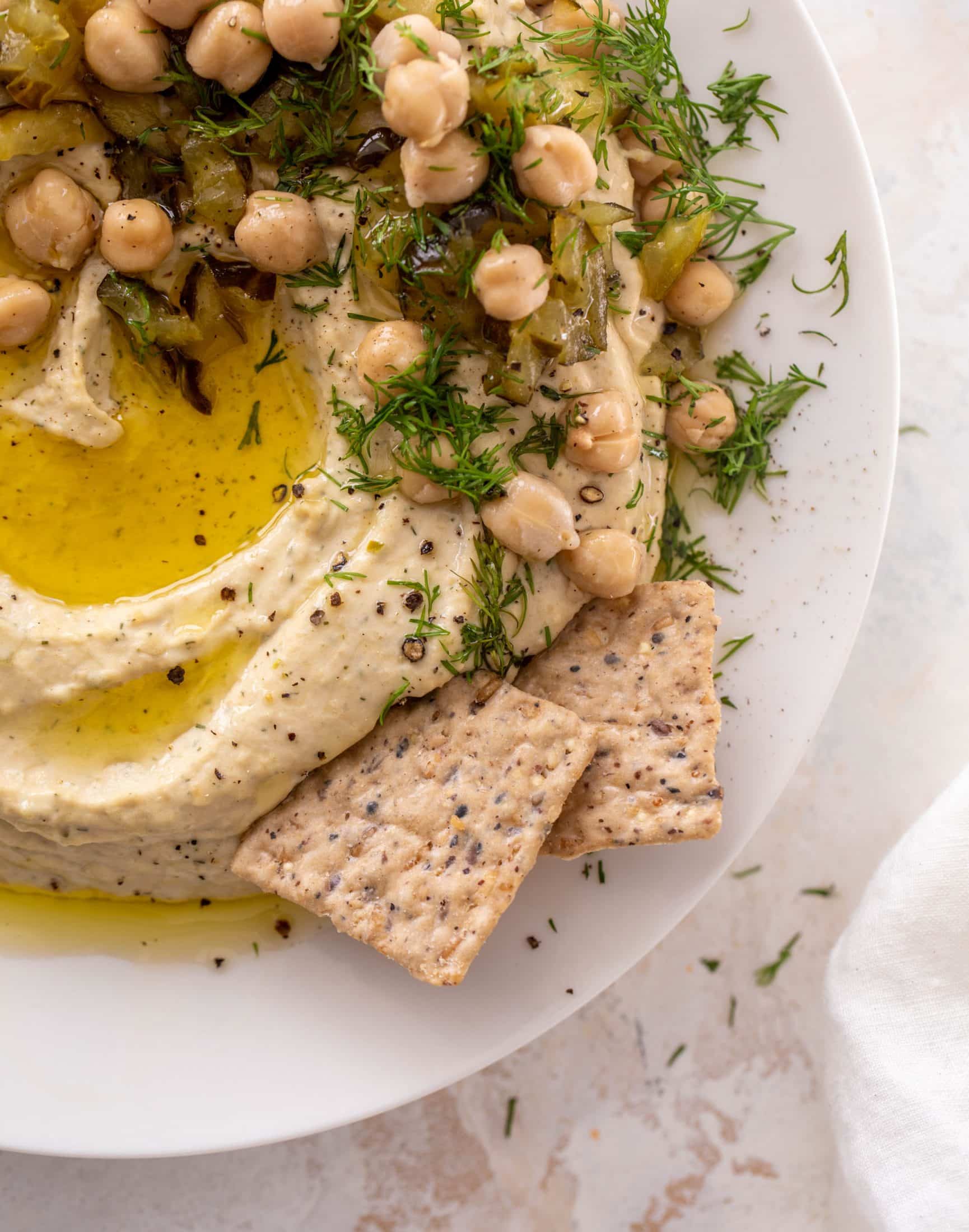 dill pickle hummus