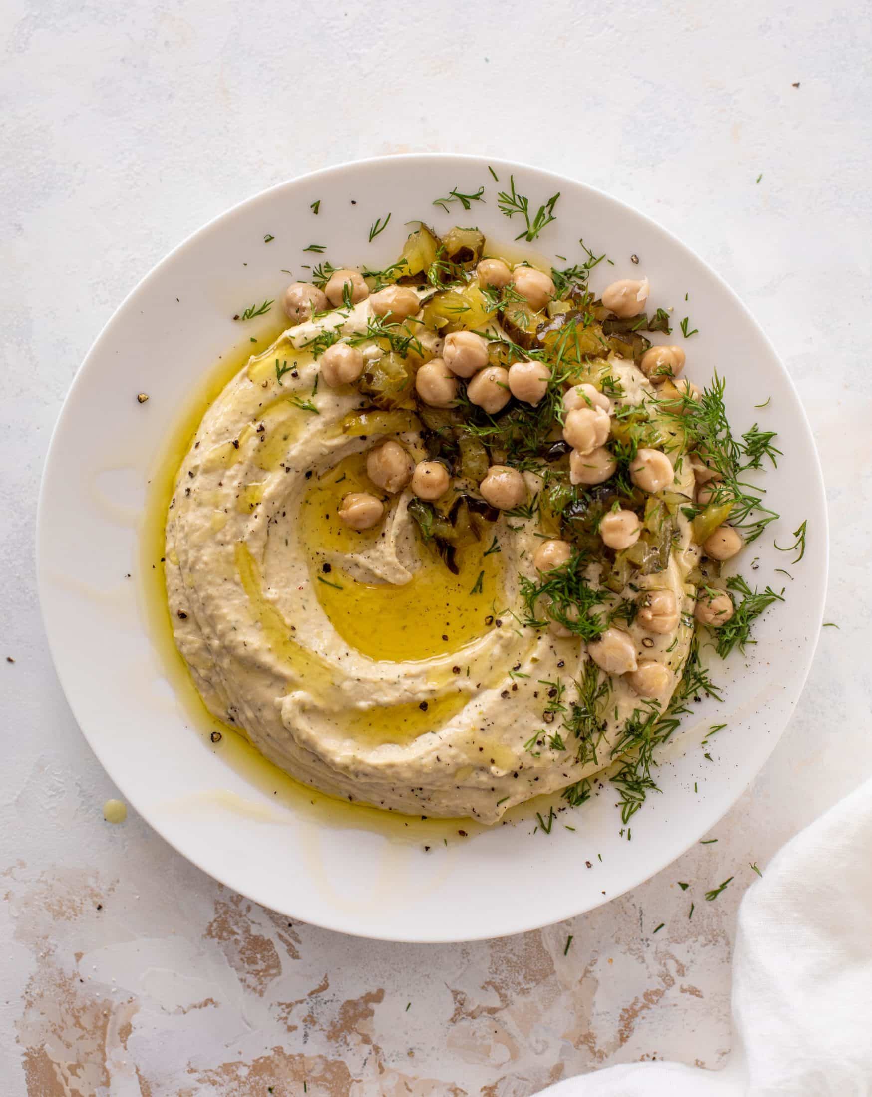 dill pickle hummus