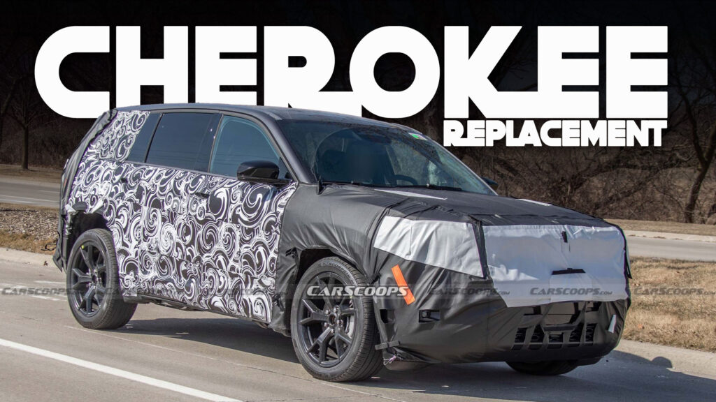  2027 Jeep “Cherokee” Spied Up Close In New Photos