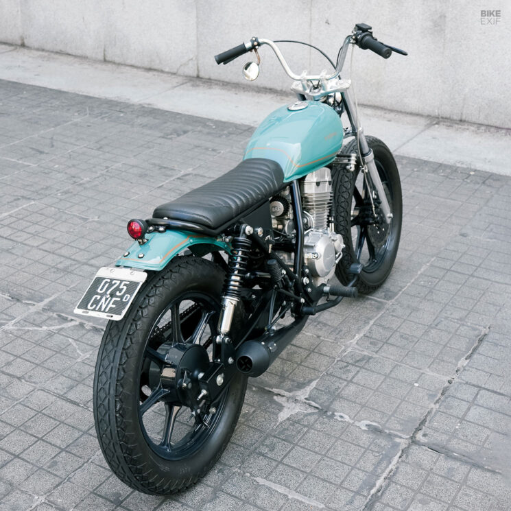 Brat style Honda CBX250 Twister by Karma Motocicletas