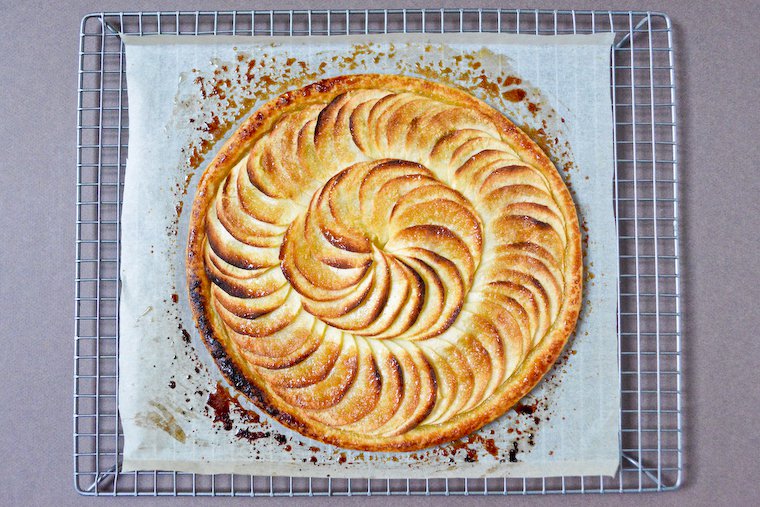 Caramelized Apple Tarte Fine Recipe