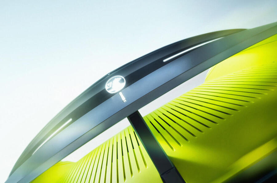 Vauxhall GSE concept teaser – front