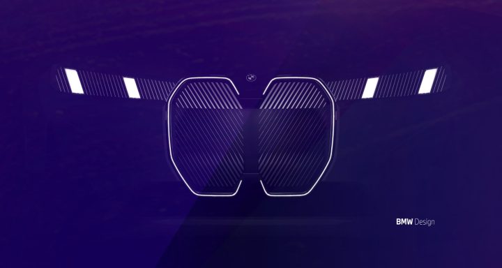 BMW iX Design Sketch Render