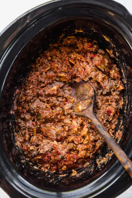 Slow Cooker Taco Dip