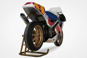 Joey Dunlop's race-winning Honda VFR750R RC30