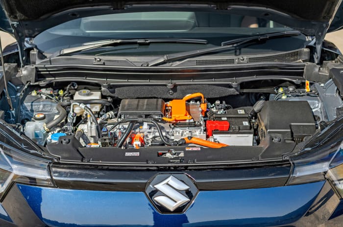 Maruti e Vitara battery pack and motors