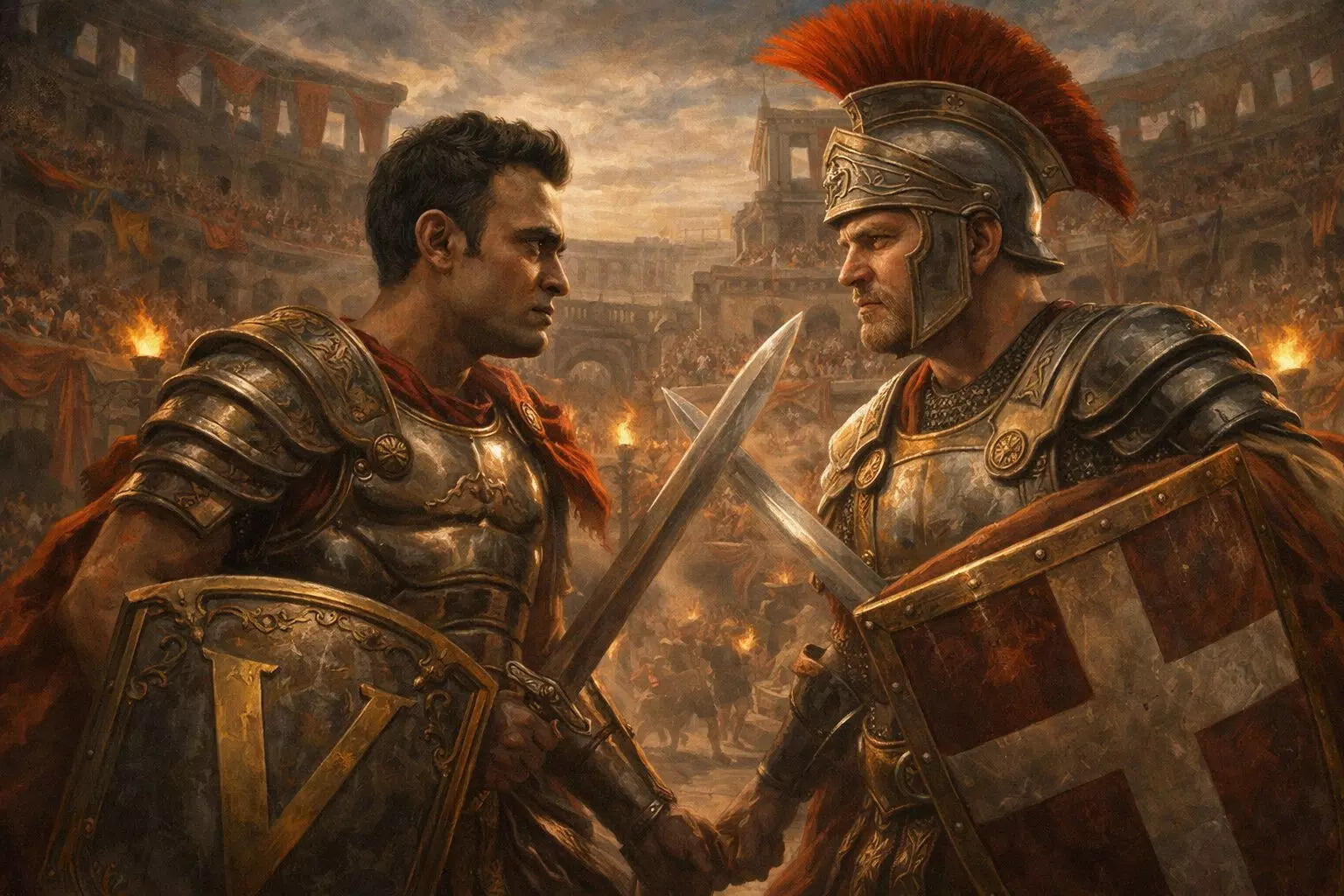 Vivek Ramaswamy and JD Vance